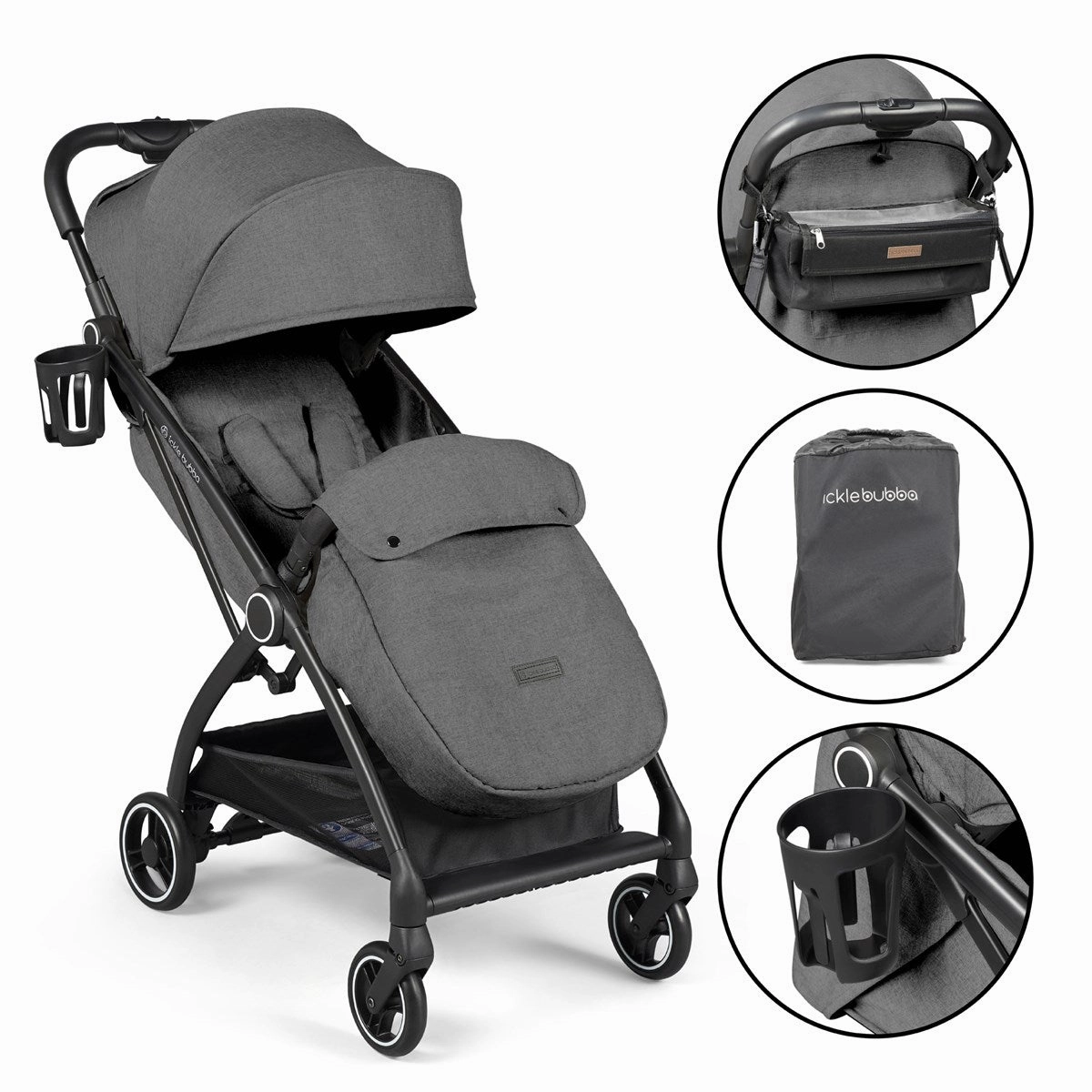 Ickle Bubba Aries Prime Auto-Fold Stroller