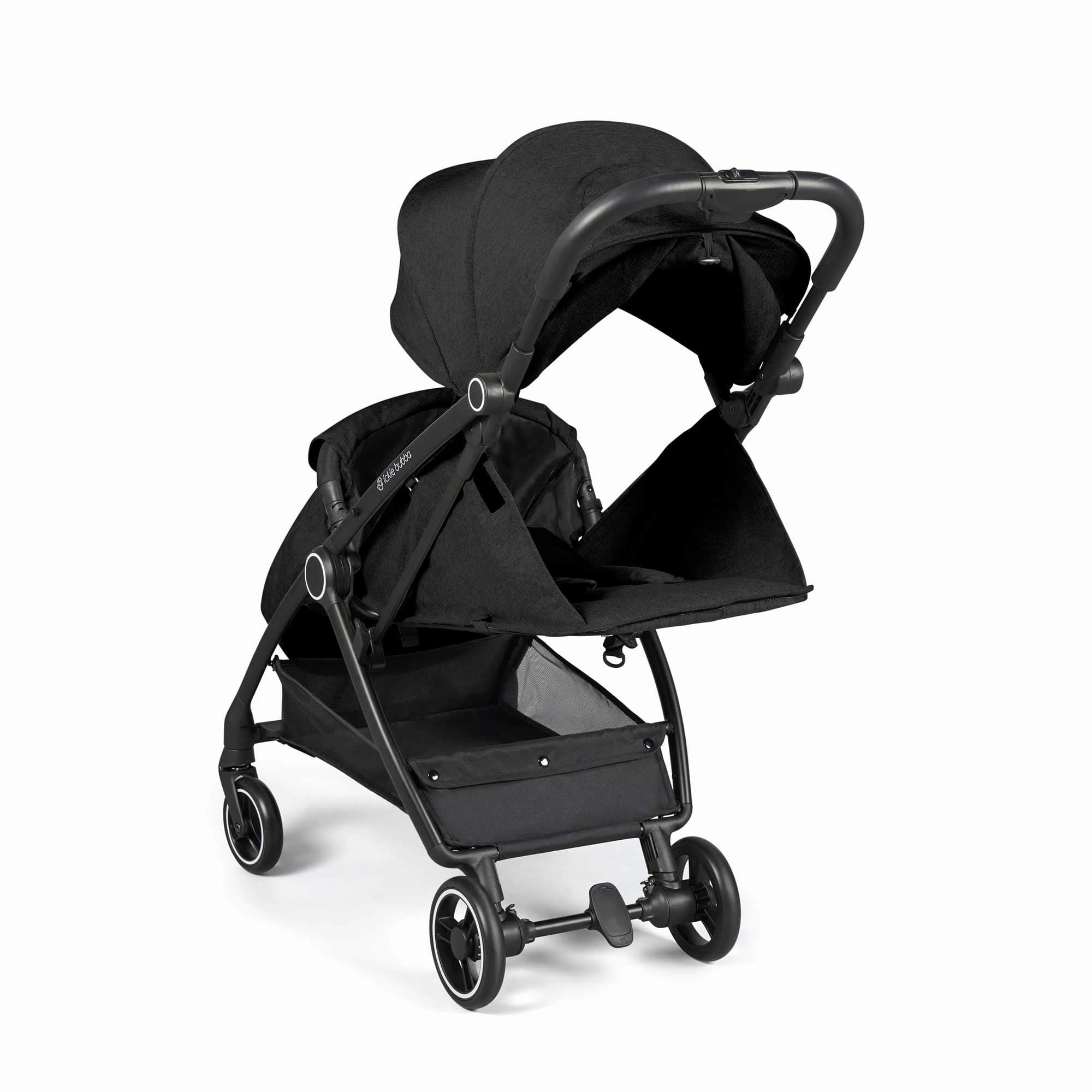 Ickle Bubba Aries Prime Autofold Stroller - Black