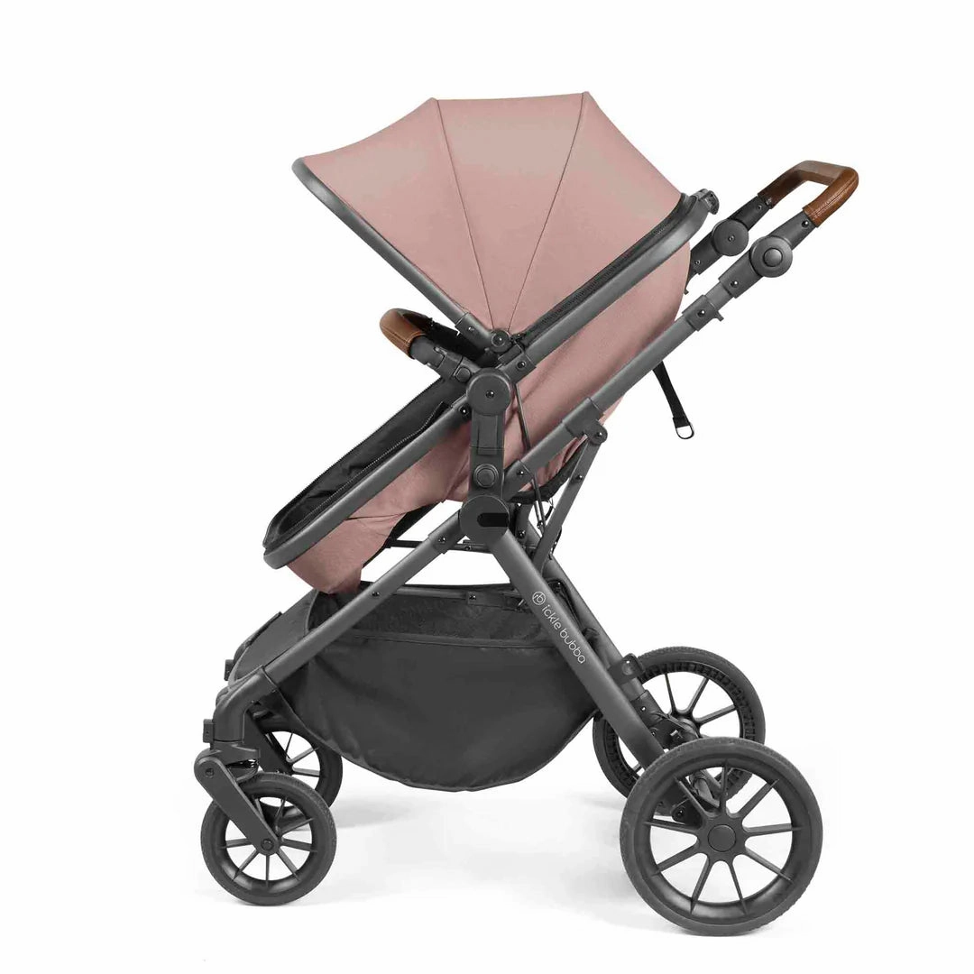 Ickle Bubba Cosmo 9 Piece Travel System with i-Size Stratus Car Seat & ISOFIX Base - Desert