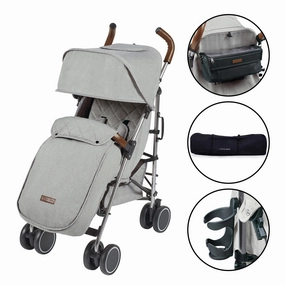 Ickle Bubba Discovery Prime Pushchair Silver/Grey