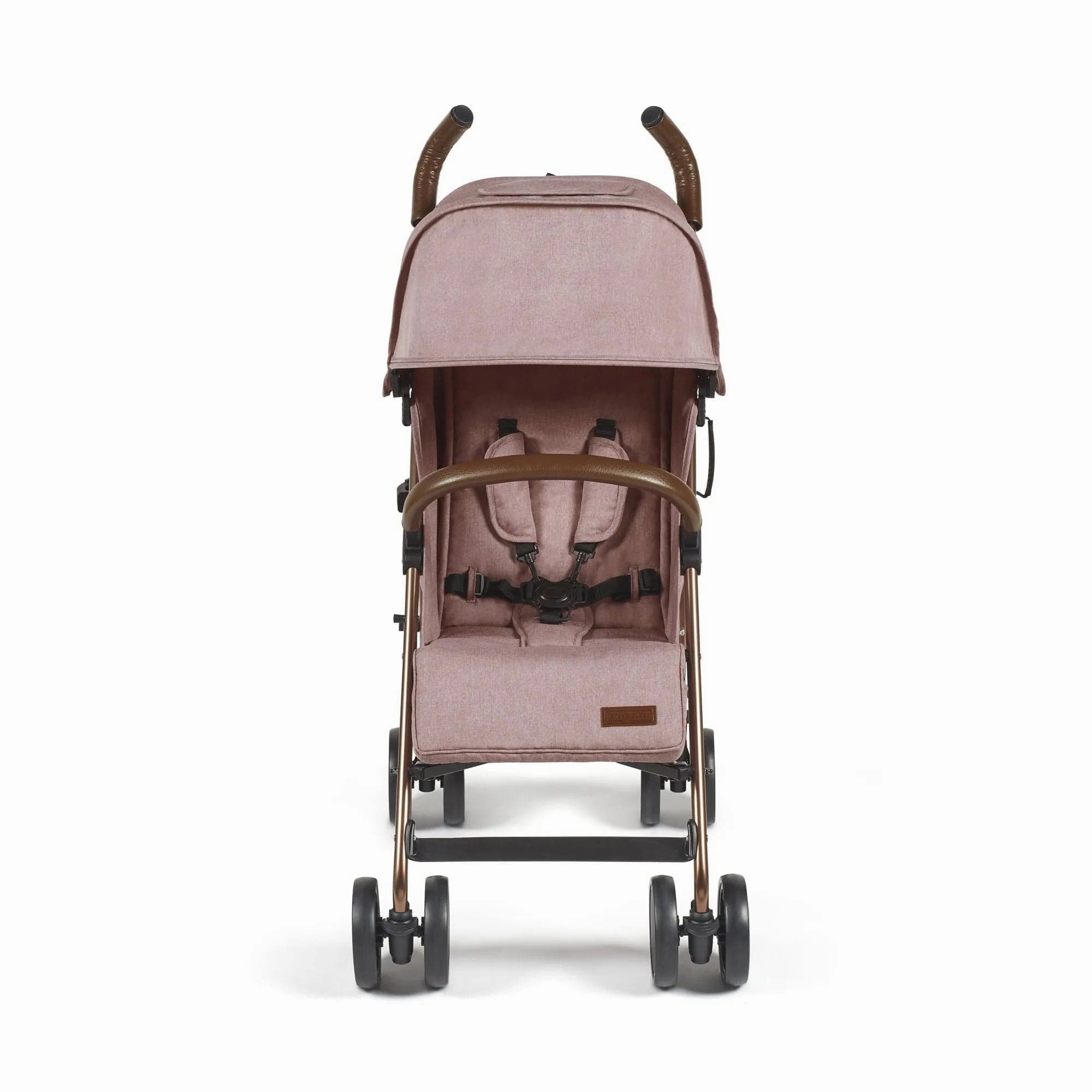 Ickle Bubba Discovery Stroller - Rose Gold / Dusky Pink / Tan