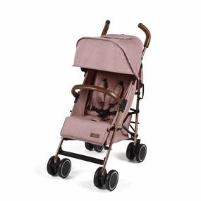Ickle Bubba Discovery Stroller - Rose Gold / Dusky Pink / Tan