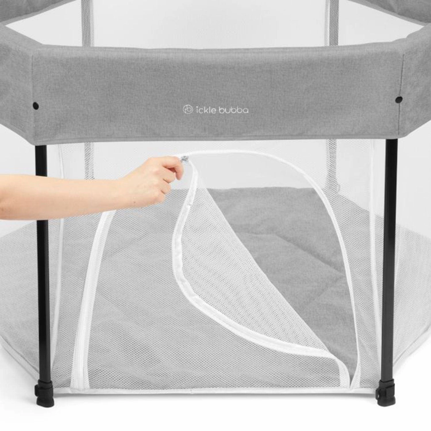 Ickle Bubba Fiesta Pop Up Playpen - Space Grey