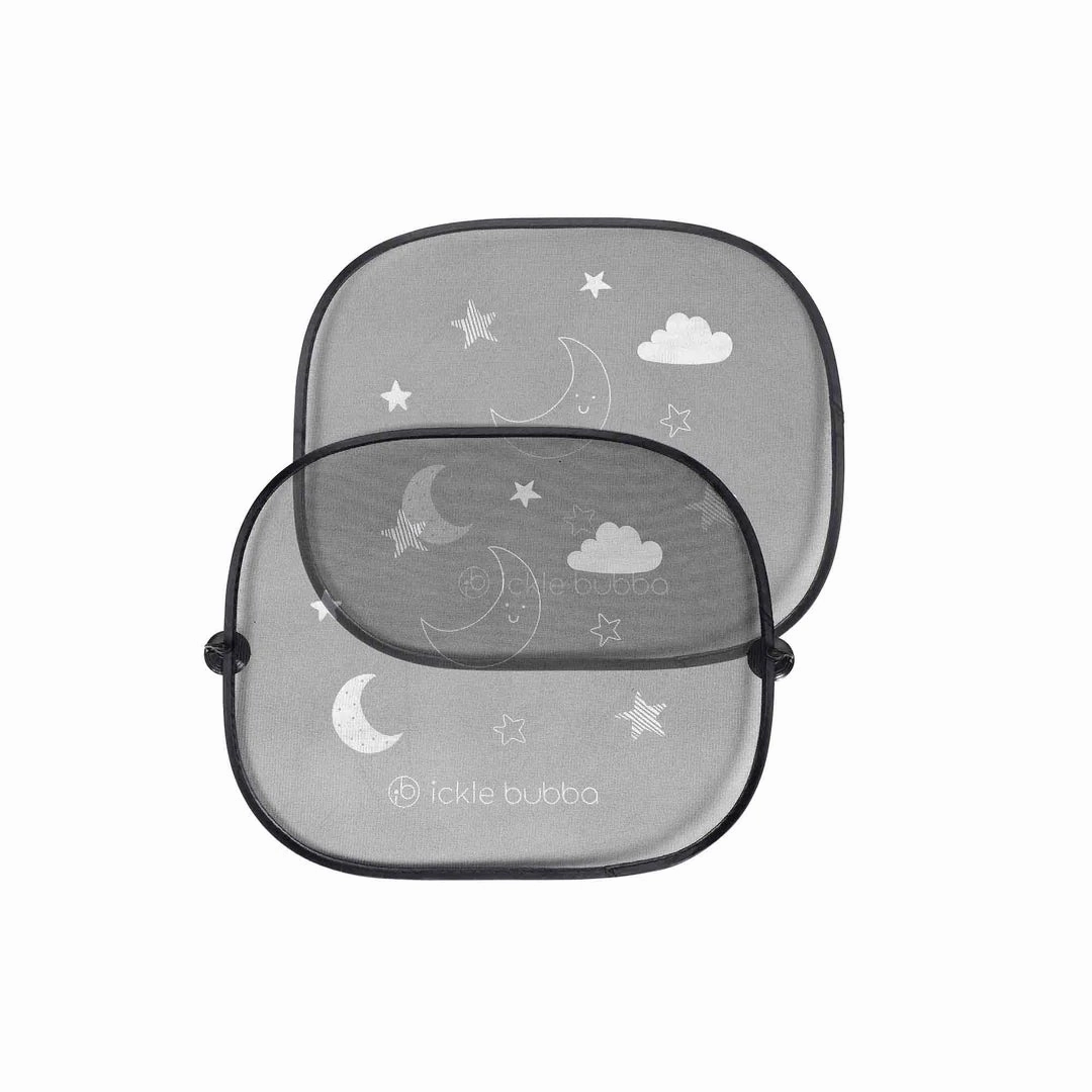 Ickle Bubba Stomp Luxe 12 Piece Travel System with i-Size Cirrus Car Seat & ISOFIX Base  - Charcoal Grey