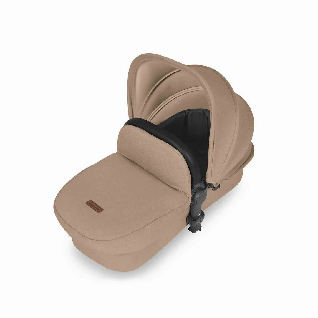 Ickle Bubba Stomp Luxe 12 Piece Travel System with i-Size Cirrus Car Seat & ISOFIX Base  - Desert