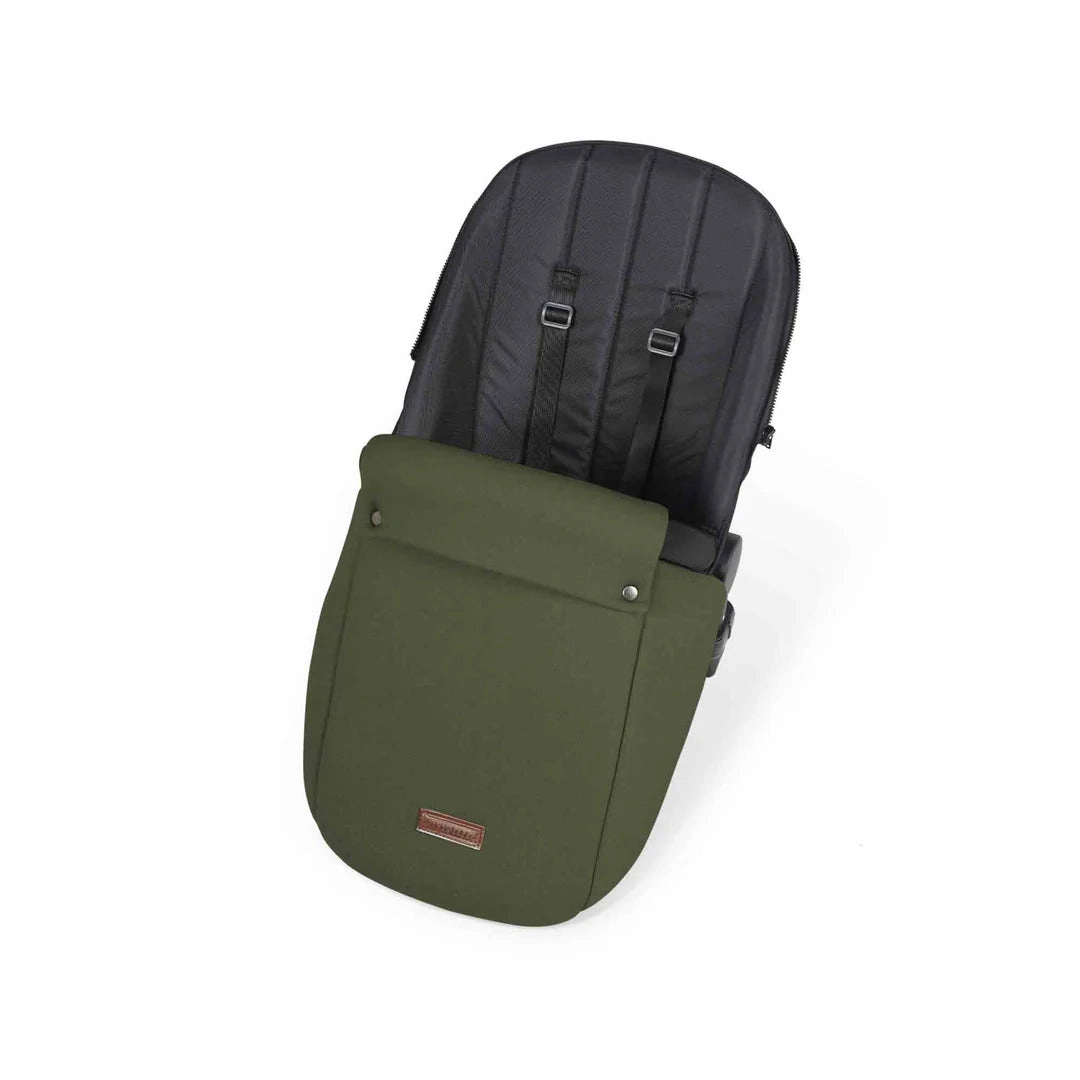 Ickle Bubba Stomp Luxe 12 Piece Travel System with i-Size Cirrus Car Seat & ISOFIX Base  - Woodland