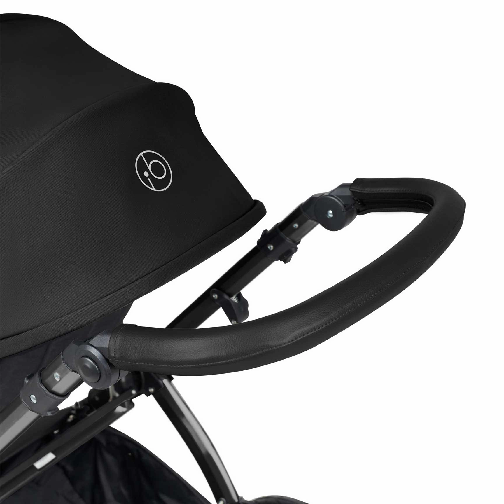 Ickle Bubba Stomp Luxe 2 in 1 Premium Pram - Black/Midnight/Black