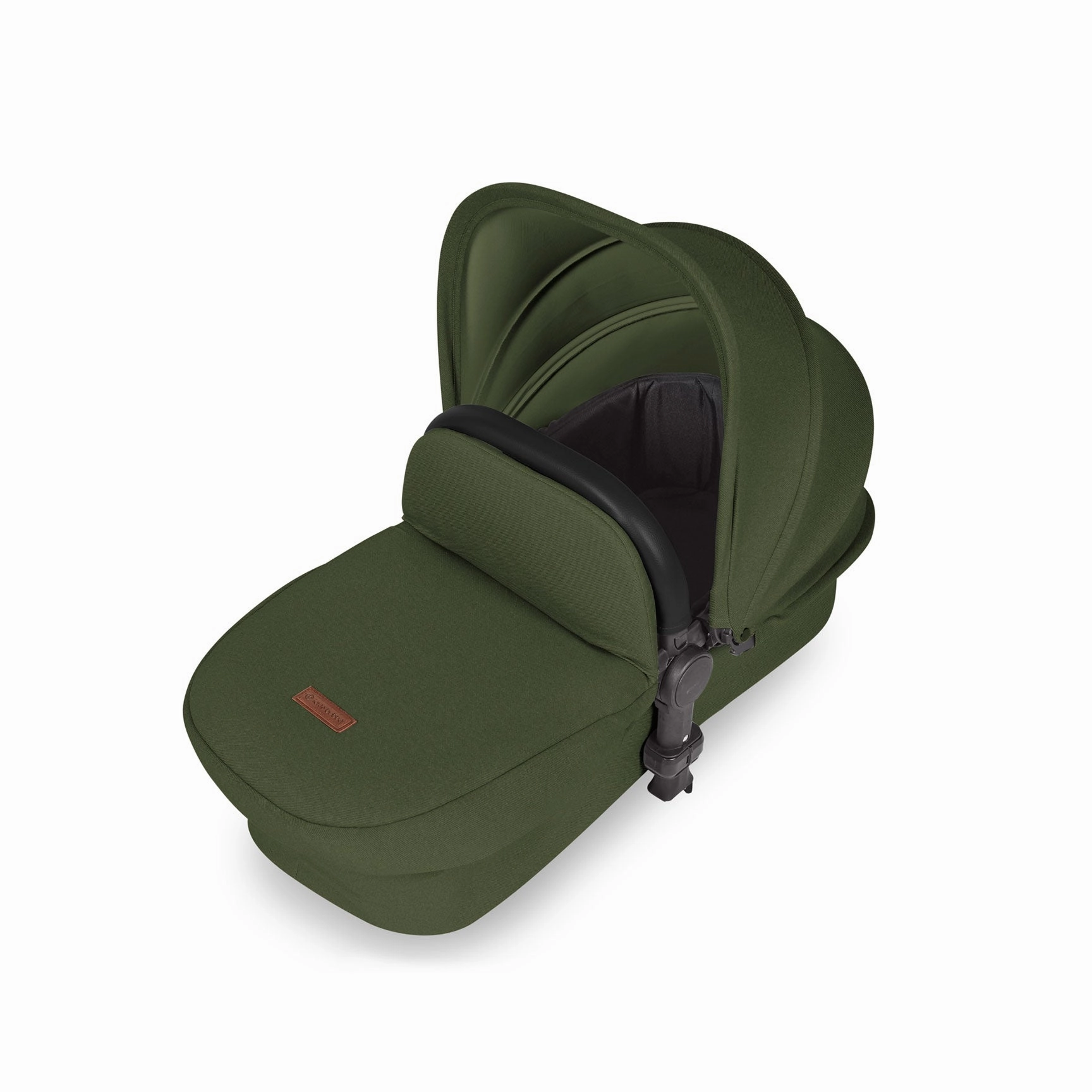 Ickle Bubba Stomp Luxe 2 in 1 Premium Pram - Black/Woodland/Black