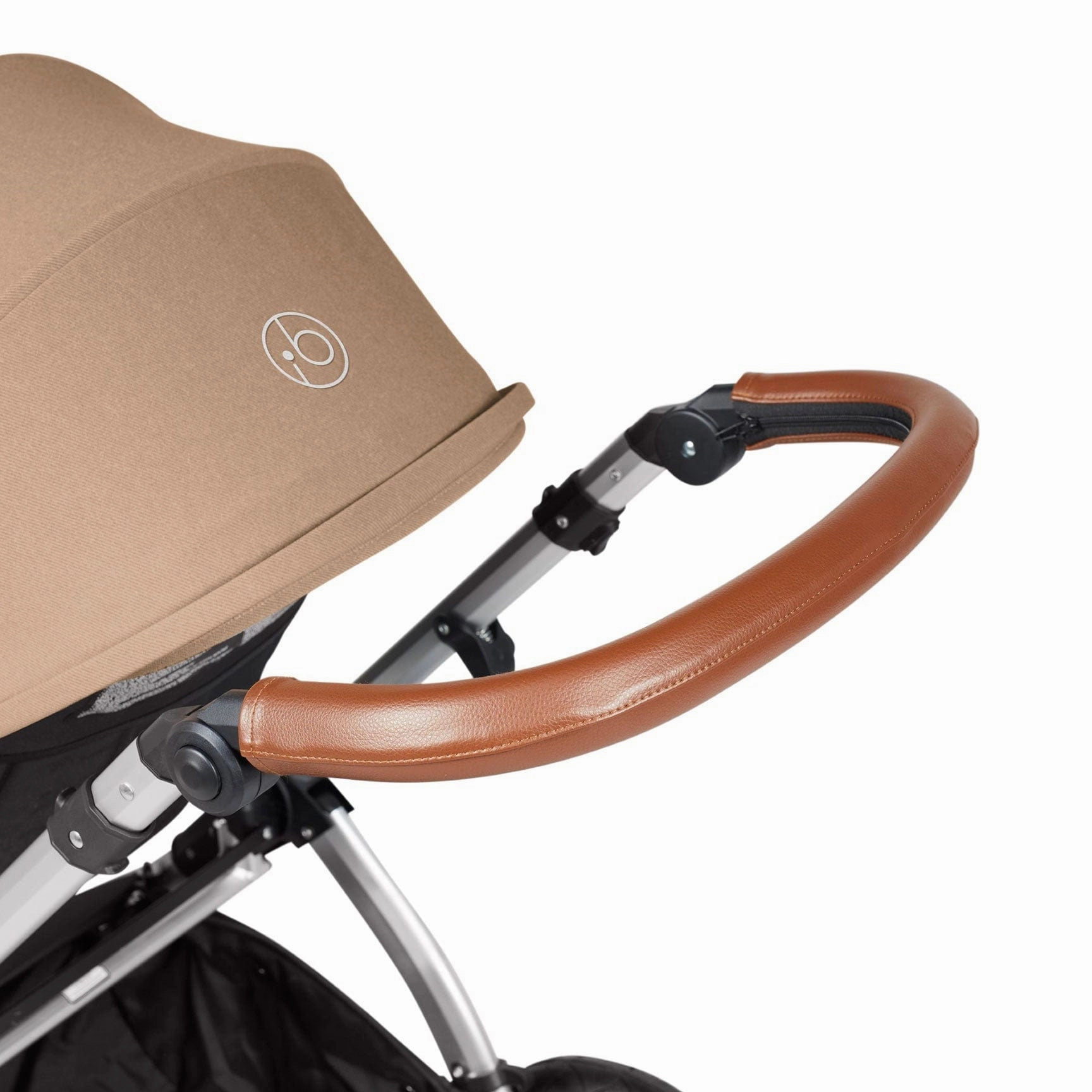 Ickle Bubba Stomp Luxe 2 in 1 Premium Pram - Silver/Desert/Tan