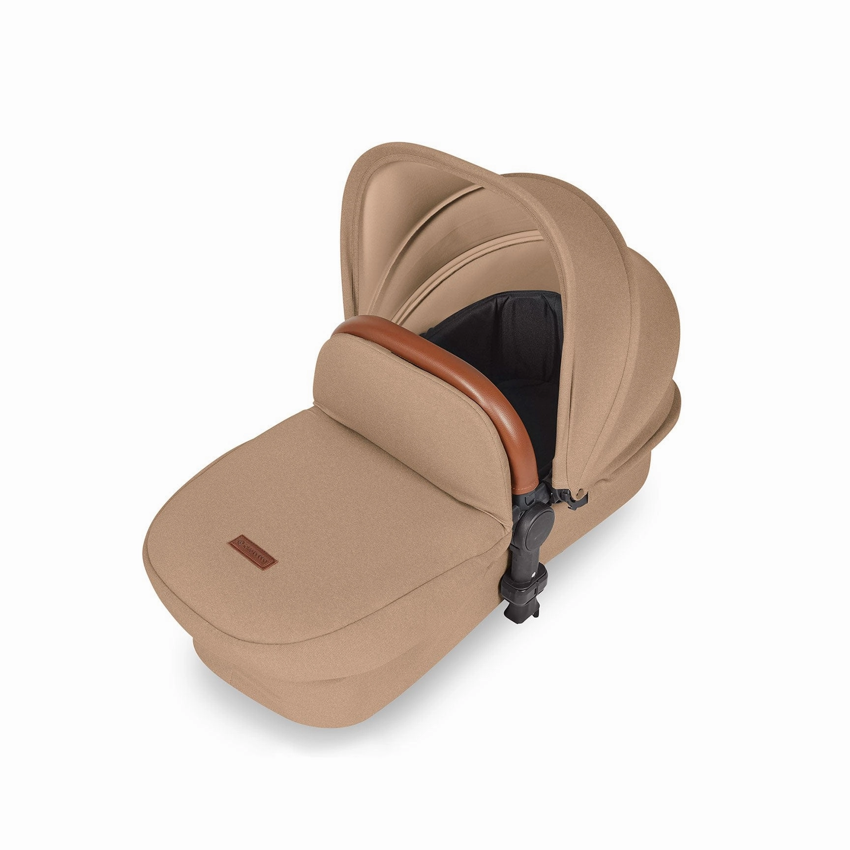 Ickle Bubba Stomp Luxe 2 in 1 Premium Pram - Silver/Desert/Tan
