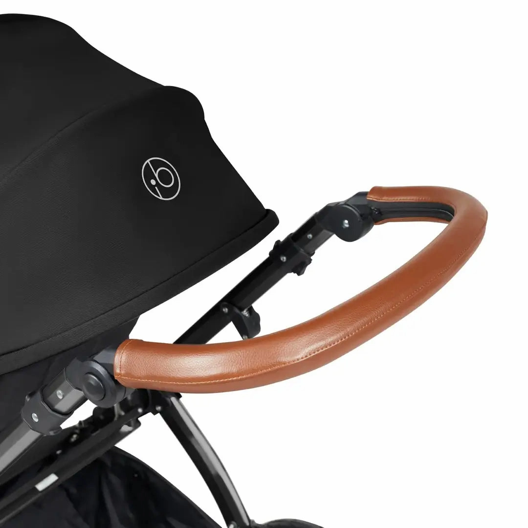 Ickle Bubba Stomp Luxe Travel System & Home 14 Piece Bundle Black Chassis - Black