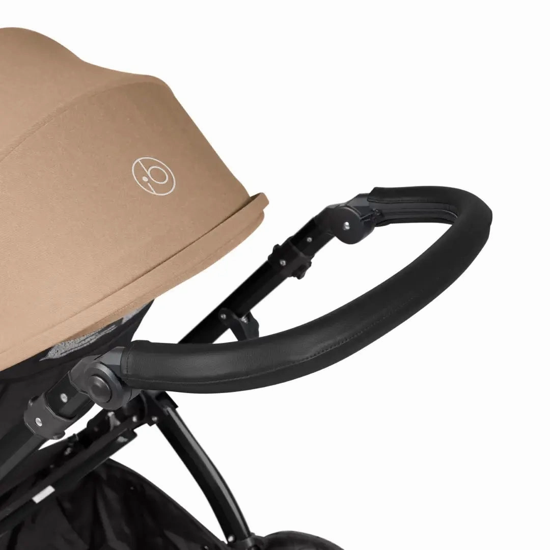 Ickle Bubba Stomp Luxe Travel System & Home 14 Piece Bundle Black Chassis - Desert