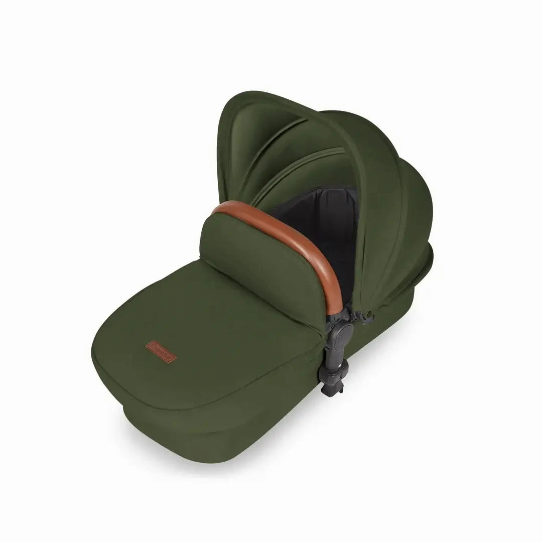 Ickle Bubba Stomp Luxe Travel System & Home 14 Piece Bundle Black Chassis - Woodland