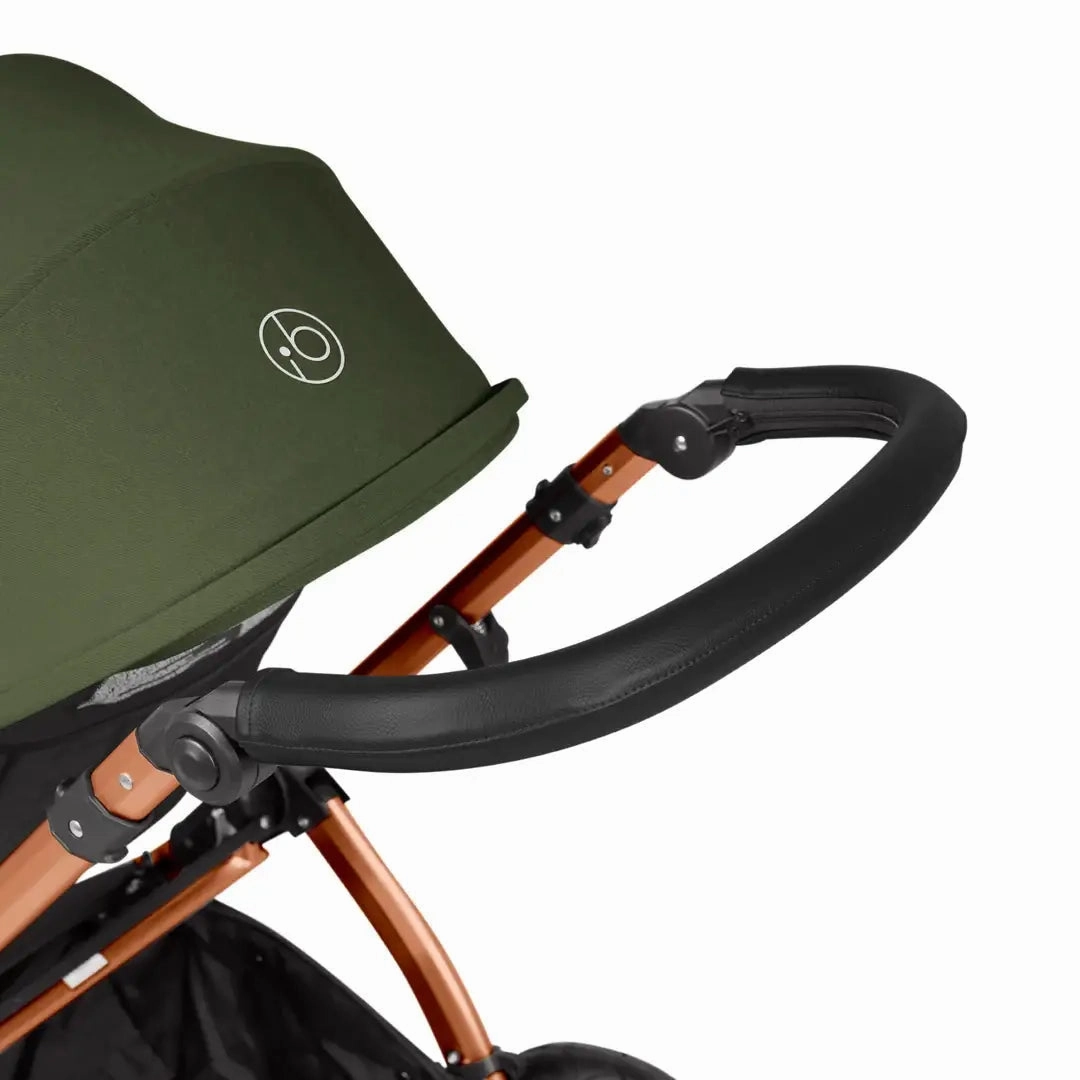 Ickle Bubba Stomp Luxe Travel System & Home 14 Piece Bundle Bronze Chassis - Woodland