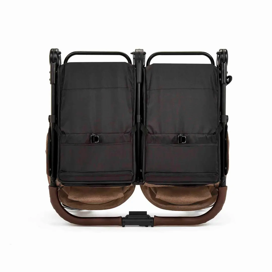 Ickle Bubba Venus Prime Double Stroller - Biscuit