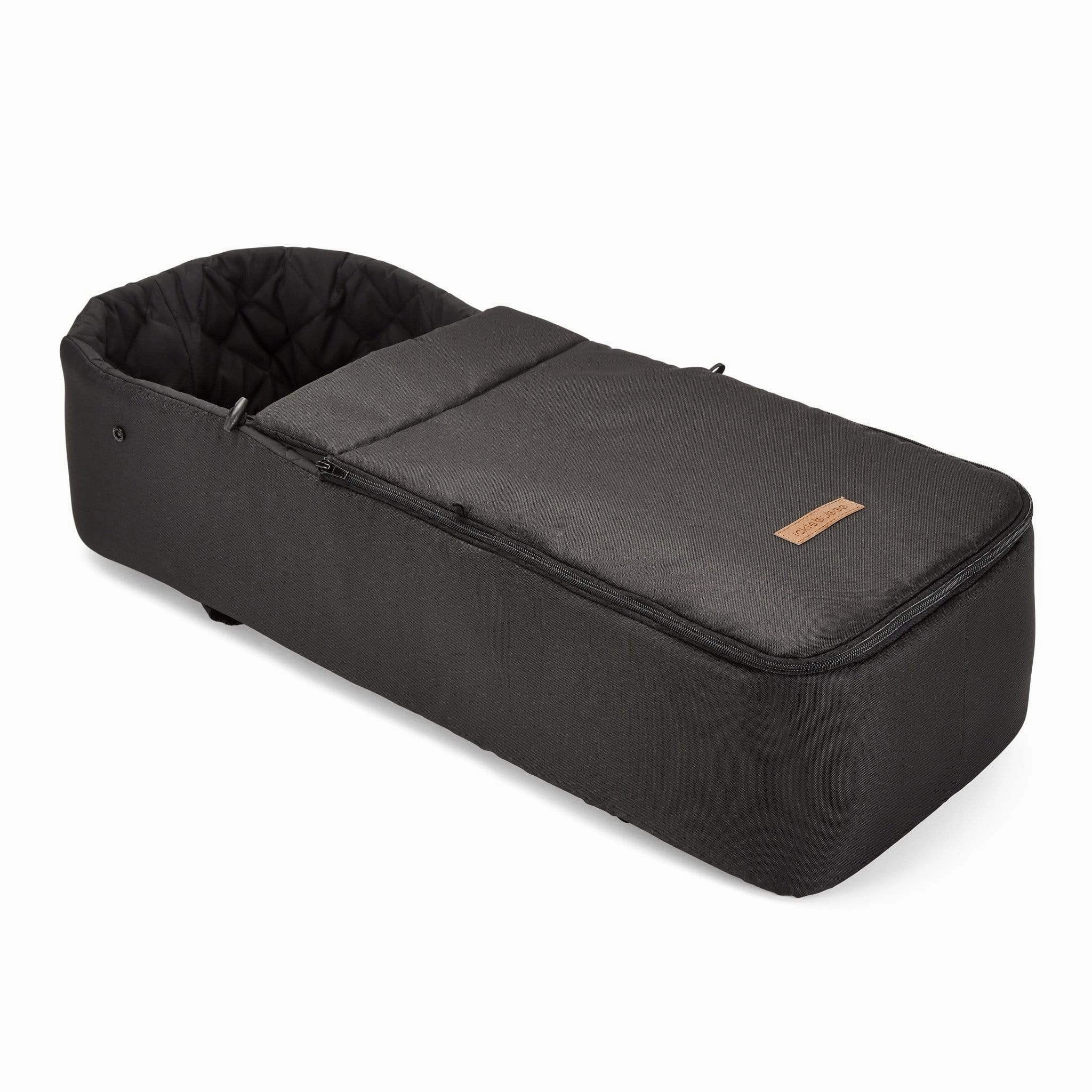Ickle Bubba Venus Prime Double Stroller - Black/Black/Tan
