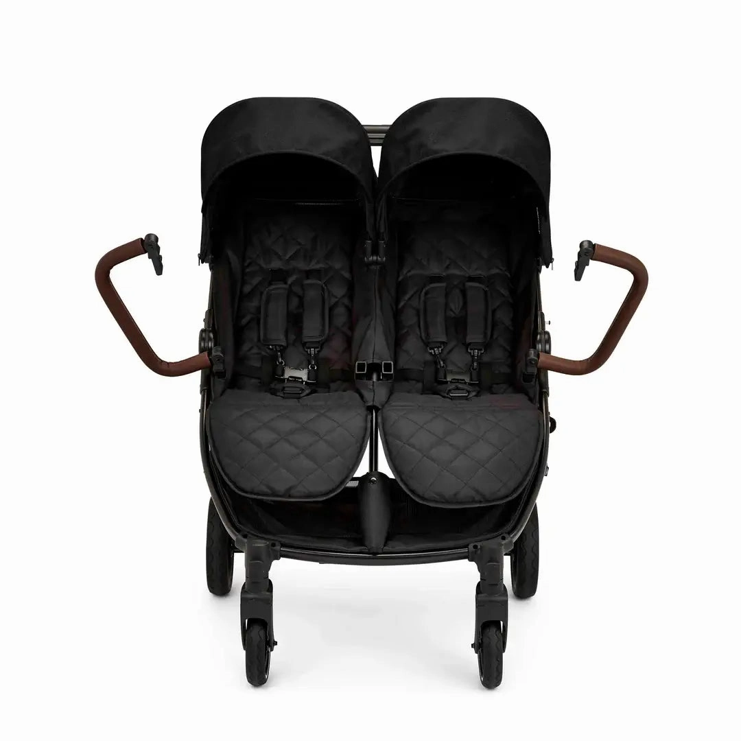 Ickle Bubba Venus Prime Double Stroller - Black
