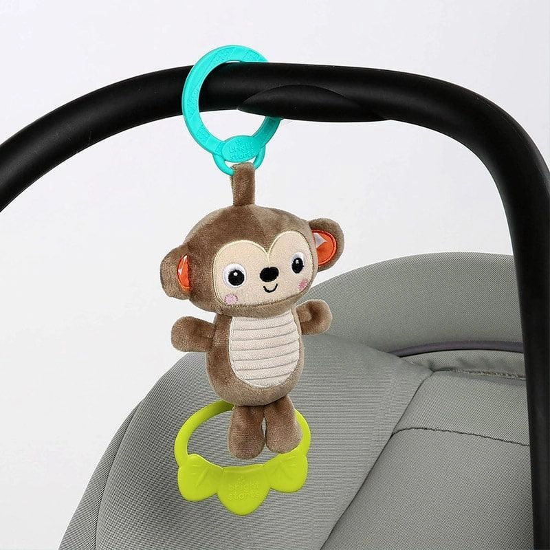 Ingenuity by Bright Starts Tug Tunes On-the-Go Monkey Baby Toy