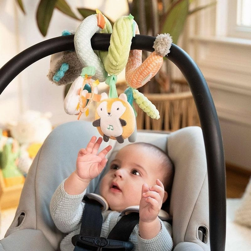Ingenuity Nally and Friends Spiral Baby Activity Toy Bar