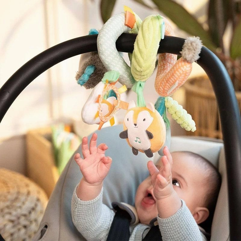 Ingenuity Nally and Friends Spiral Baby Activity Toy Bar