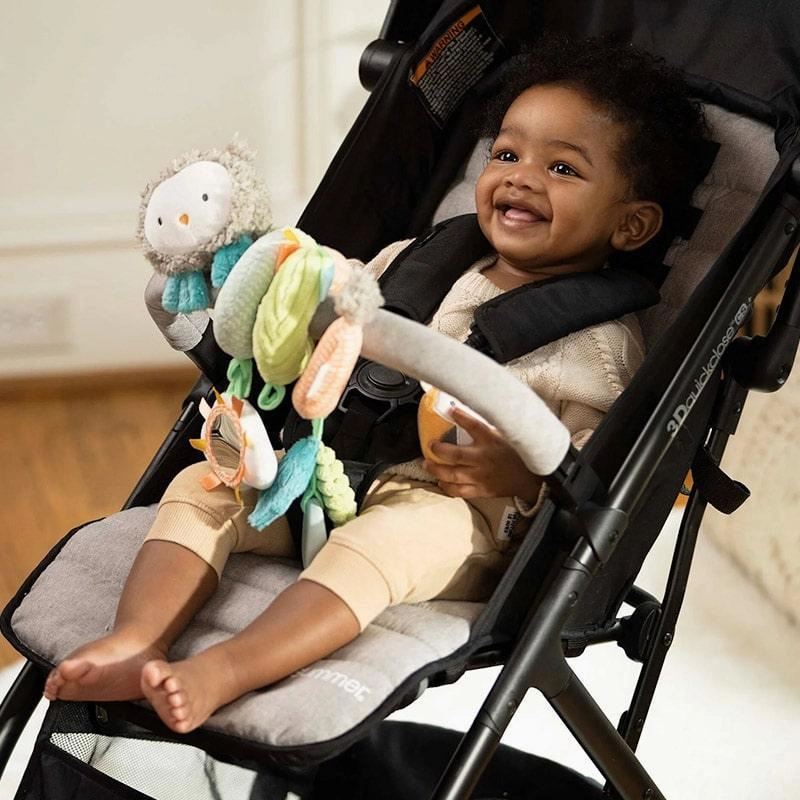 Ingenuity Nally and Friends Spiral Baby Activity Toy Bar
