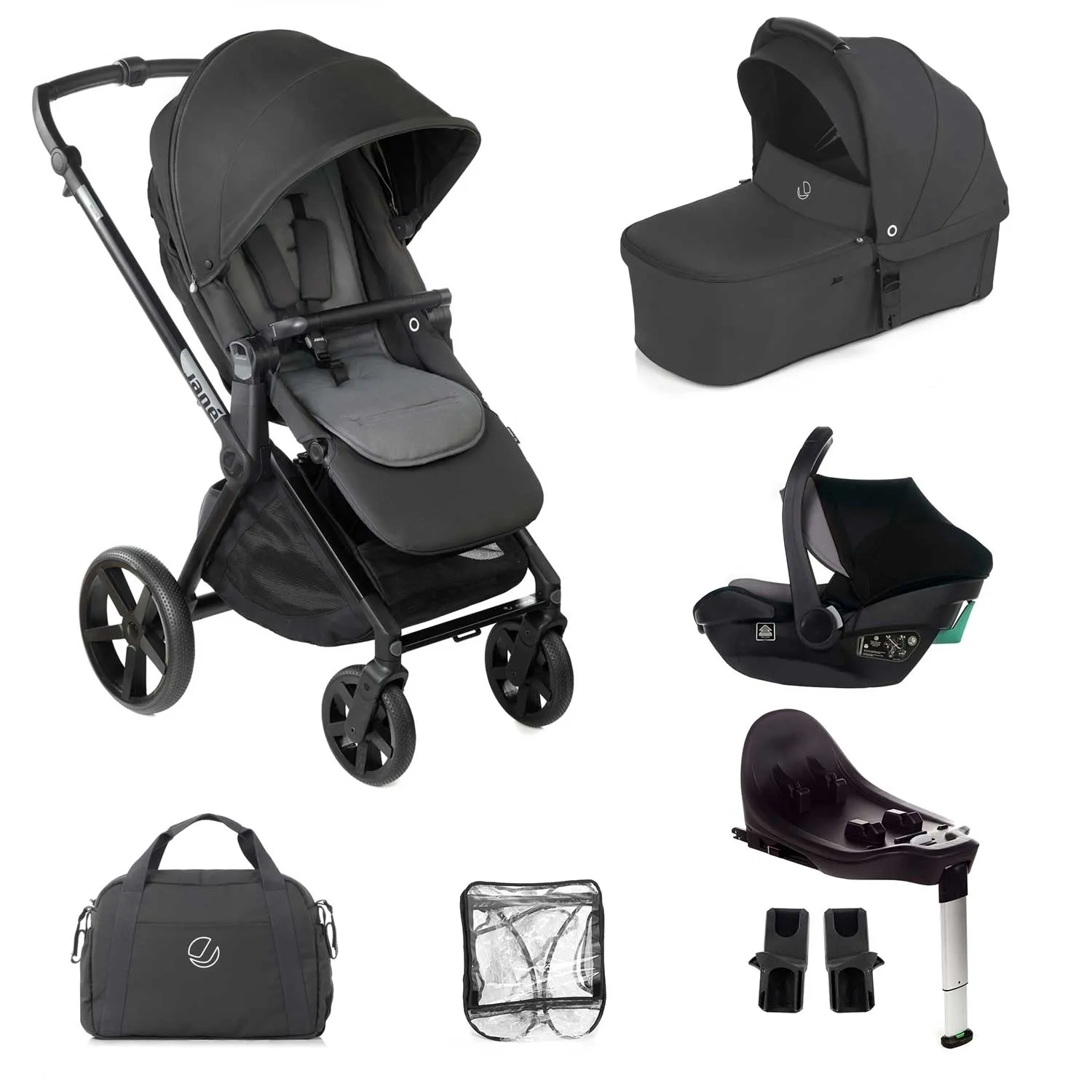 Jane Muum-4   Sweet   Travel Carrier Car Seat, Cloud