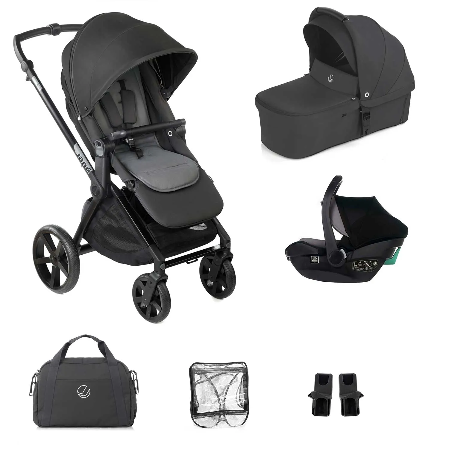 Jane Muum-4   Sweet   Travel Carrier Car Seat, Cloud