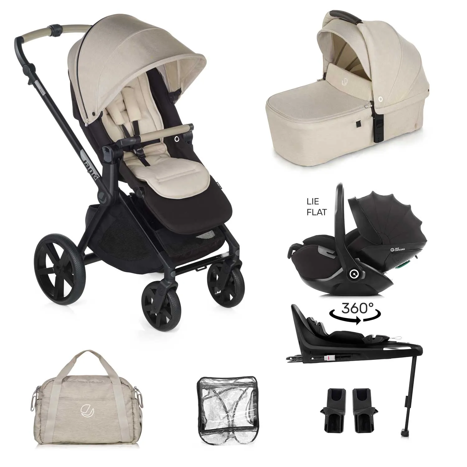 Jane Muum-4 Travel System, Desert