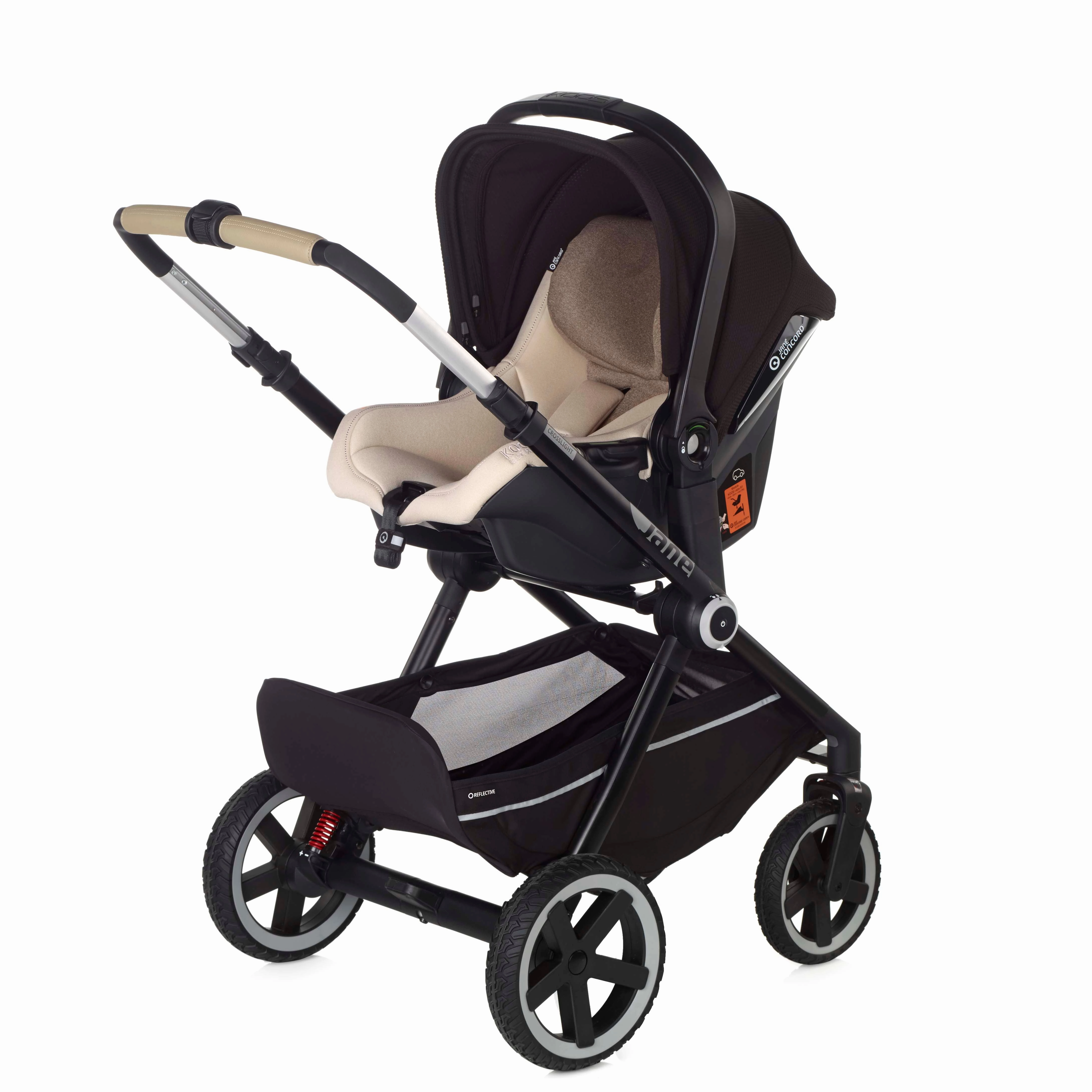 Jane Crosslight-3   Sweet   Koos iSize, 10 Piece Travel System Bundle