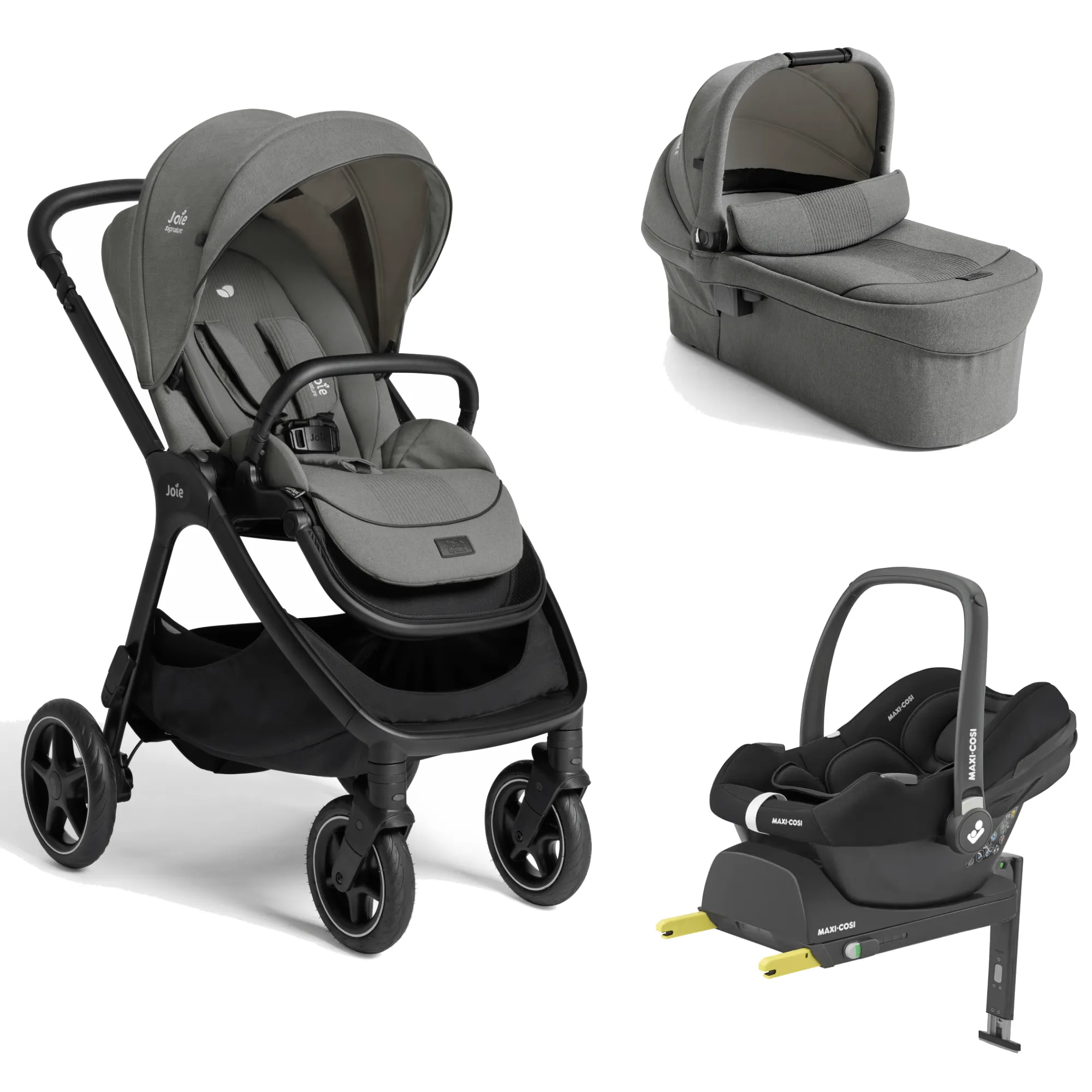 Joie Finiti Flex (Cabriofix i-Size) Travel System - Evergreen
