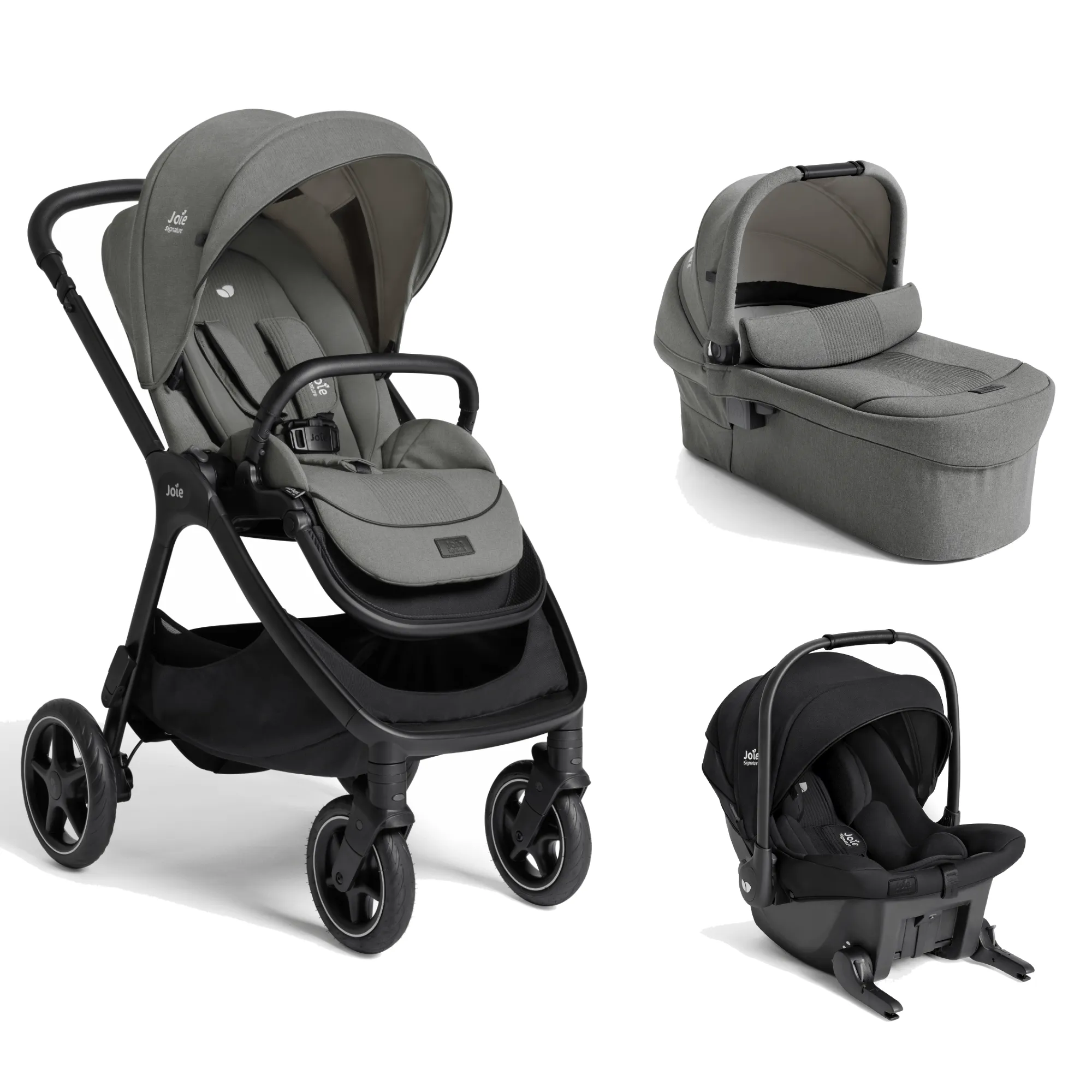 Joie Finiti Flex Click & Go Bundle - Evergreen