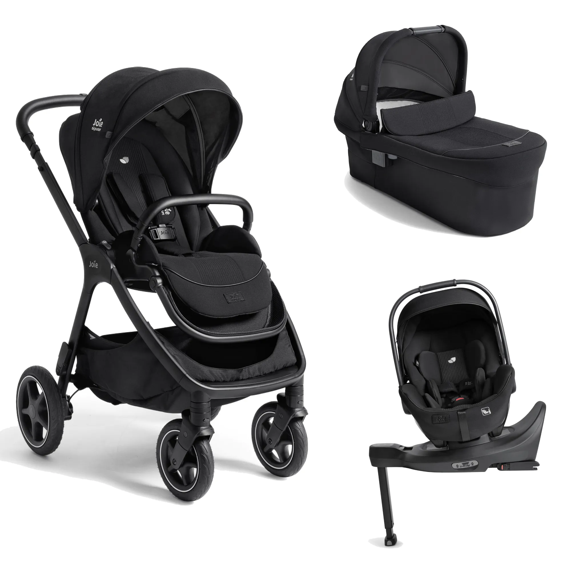 Joie Finiti Flex Click & Go (i-Level Pro) Bundle - Eclipse