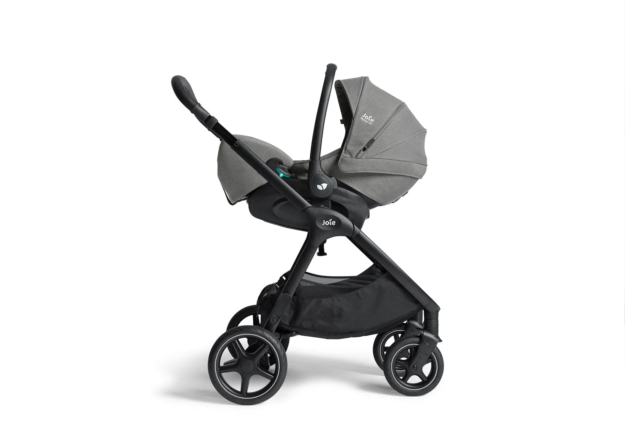 Joie Finiti Flex Click & Go (i-Level Pro) Bundle - Evergreen