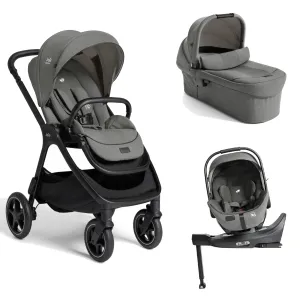Joie Finiti Flex Click & Go (i-Level Pro) Bundle - Evergreen