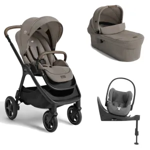 Joie Finiti Flex (Cloud T Plus) Travel System - Maple/Mirage Grey