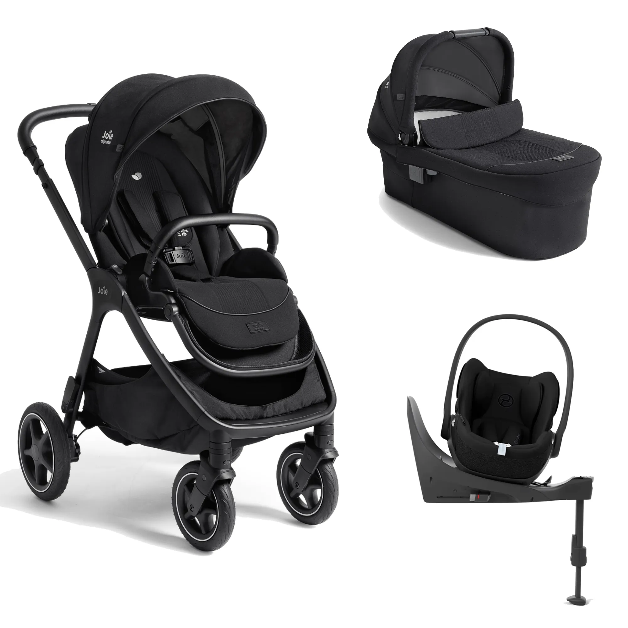 Joie Finiti Flex (Cloud T) Travel System - Eclipse