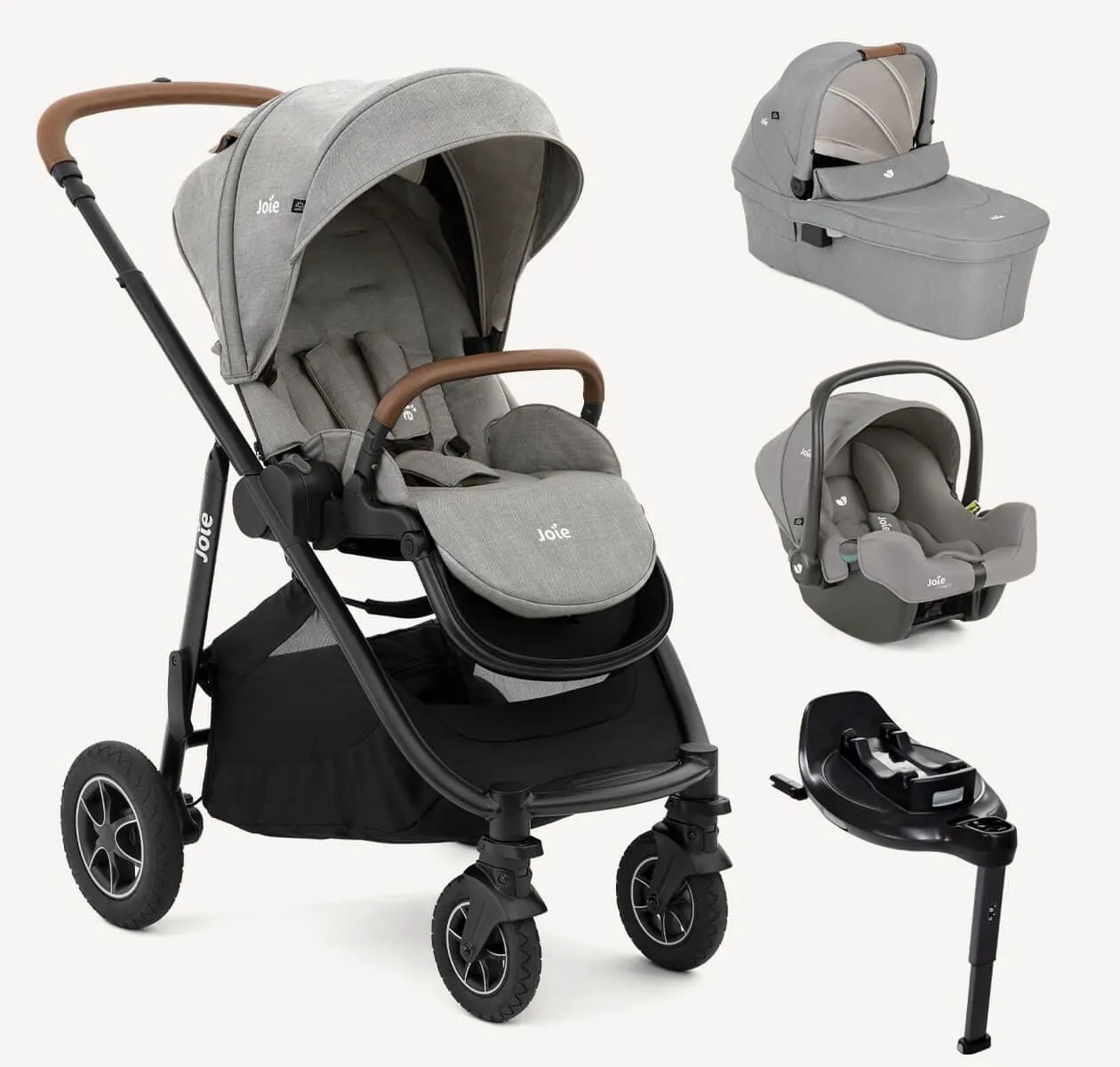 Joie Versatrax On-The-Go Encore Bundle - Pebble