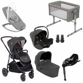 Joie Versatrax Complete Joie Premium Travel System & Starter Nursery Bundle