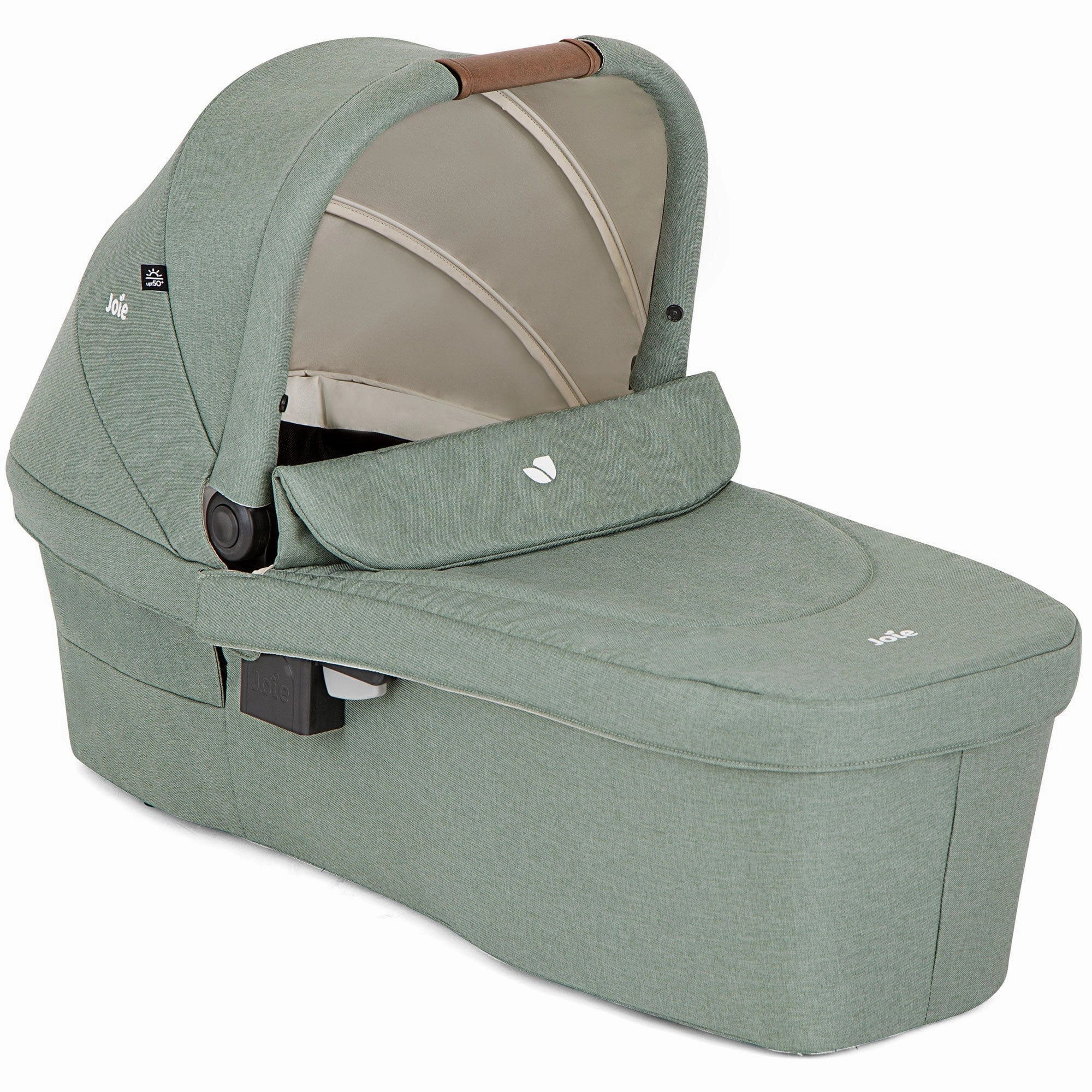 Joie Versatrax Stroller and Ramble XL Carrycot in - Laurel