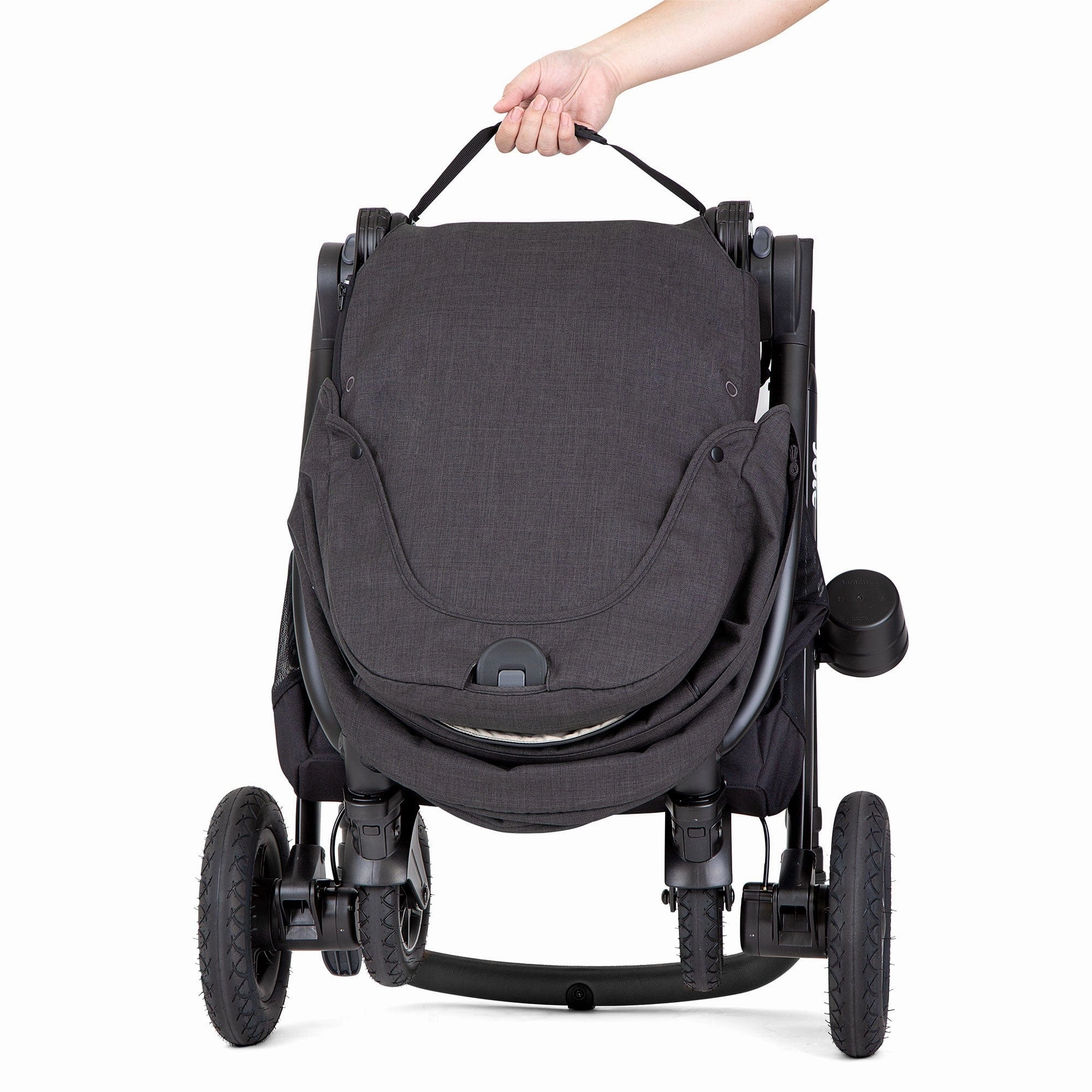 Joie Versatrax Stroller and Ramble XL Carrycot in Shale