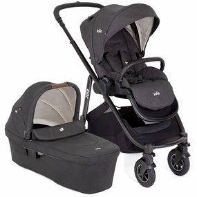 Joie Versatrax Stroller and Ramble XL Carrycot in Shale