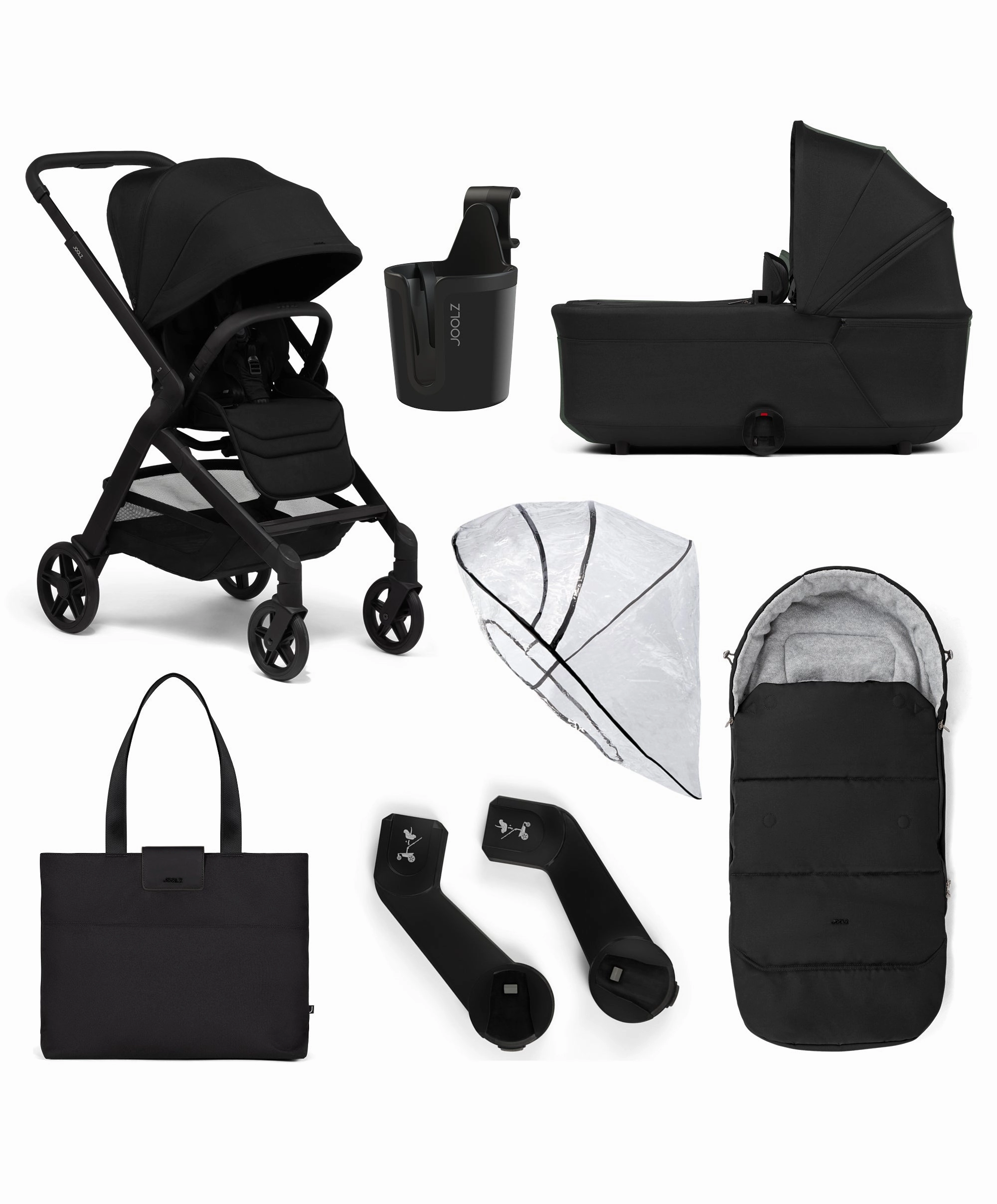 Joolz Hub2   Carrycot 6pc Bundle