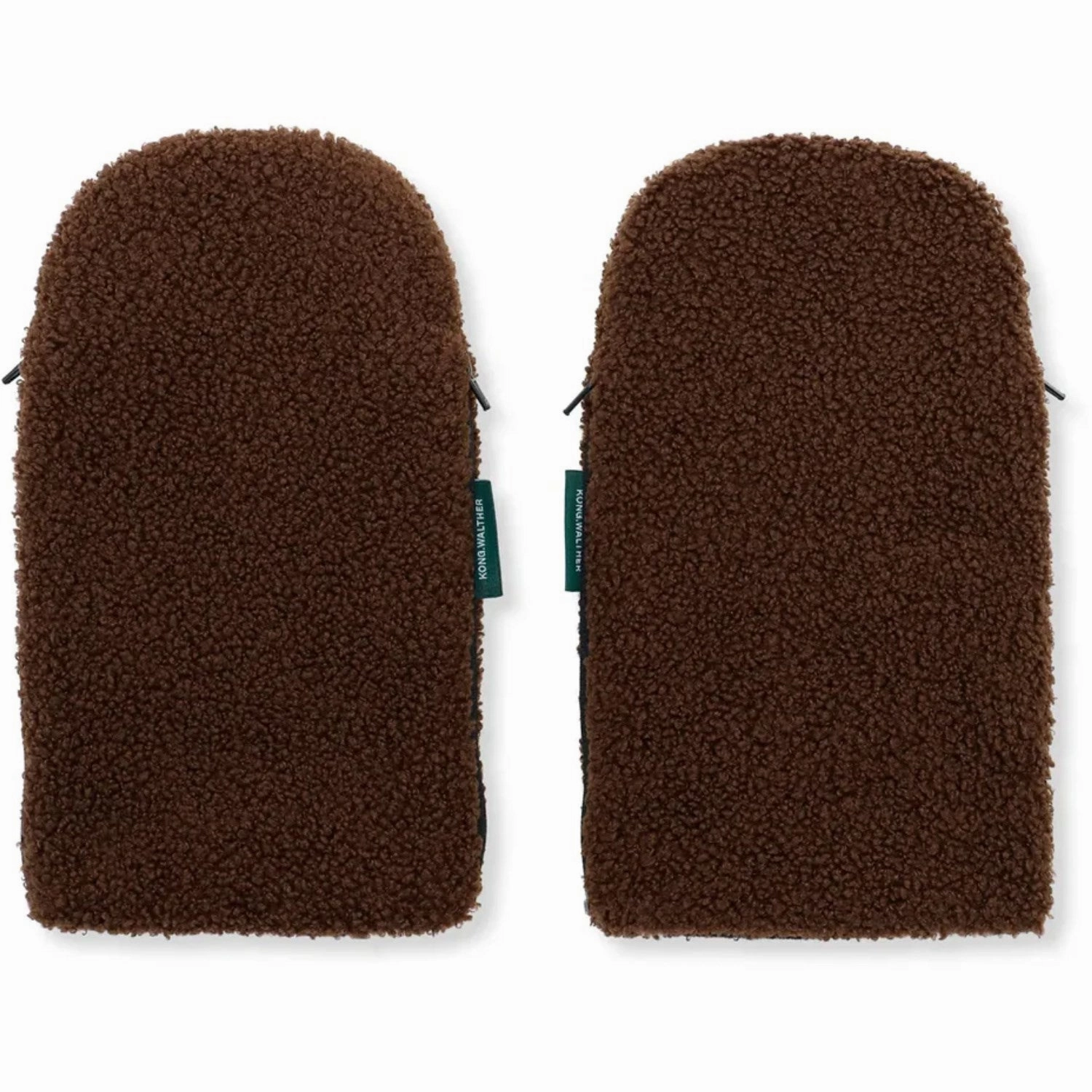 KongWalther Chocolate Brown Teddy sterbro Stroller Gloves