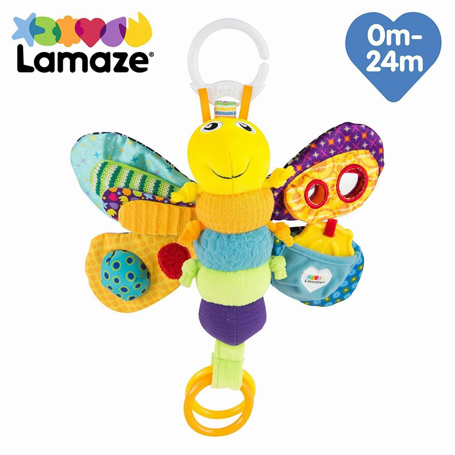 Lamaze Freddie The Firefly Hook Baby Toy