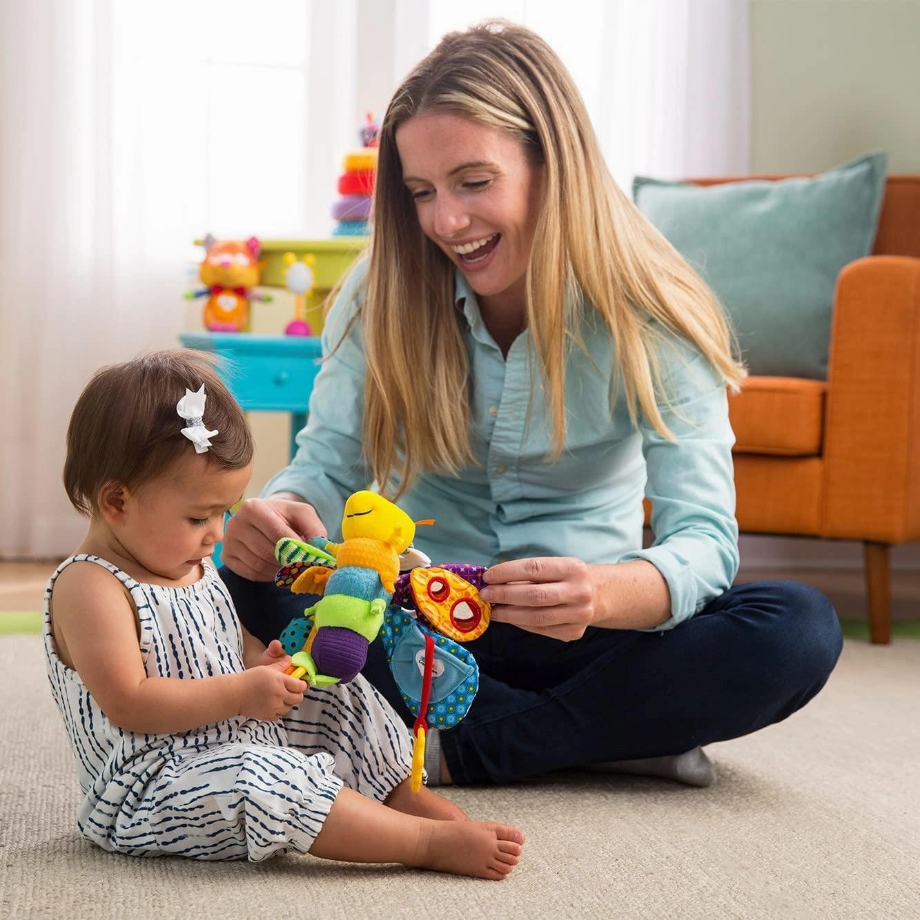 Lamaze Freddie The Firefly Hook Baby Toy