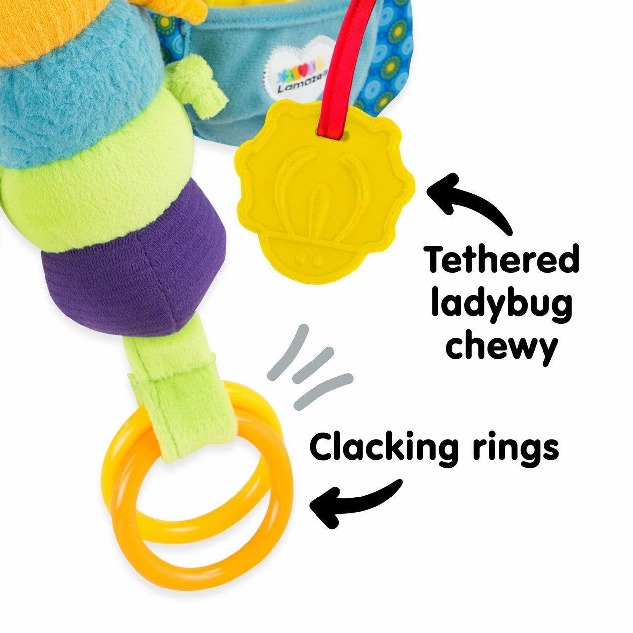 Lamaze Freddie The Firefly Hook Baby Toy