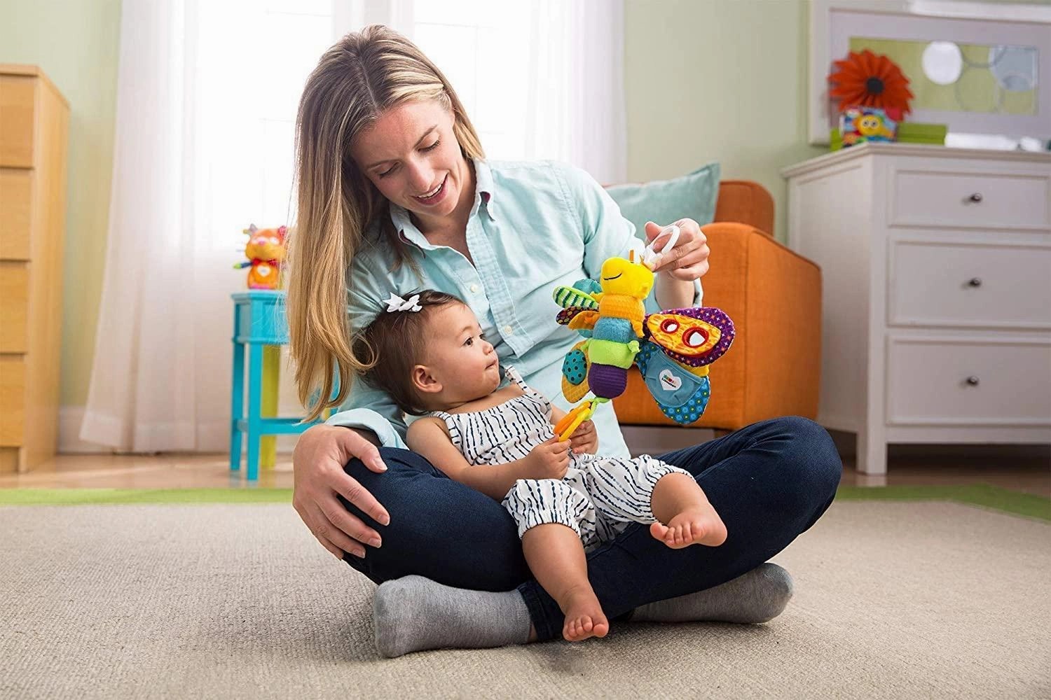 Lamaze Freddie The Firefly Hook Baby Toy