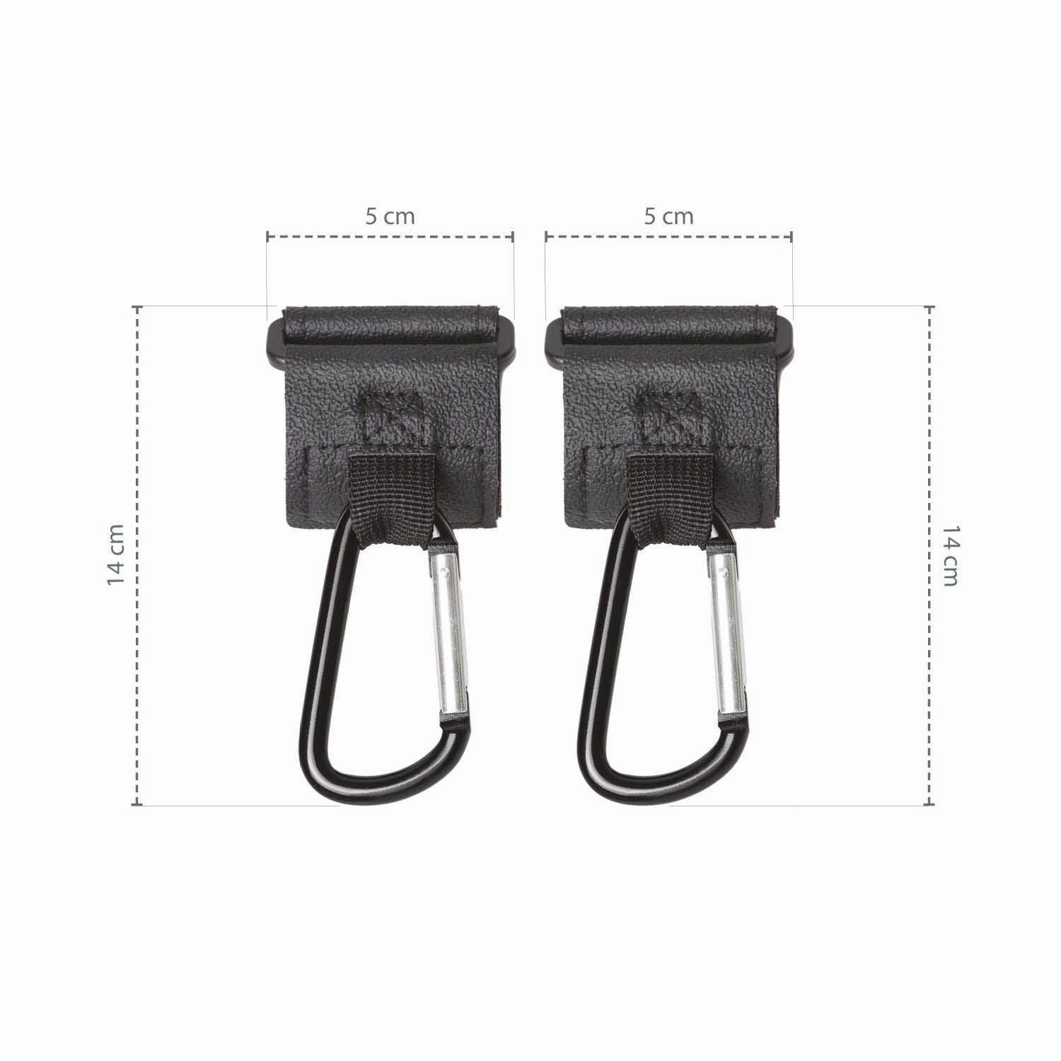 Leather Stroller Hook(2pack)