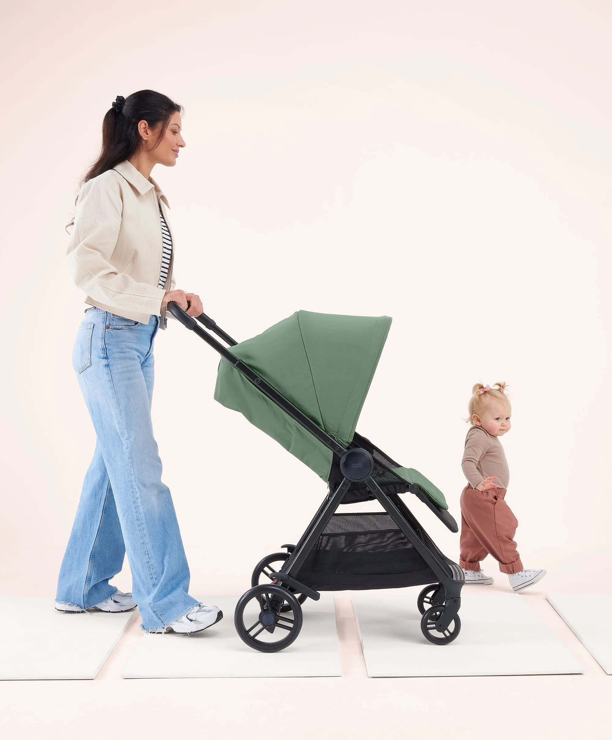 Libro Stroller Bundle with Footmuff  Bay Green