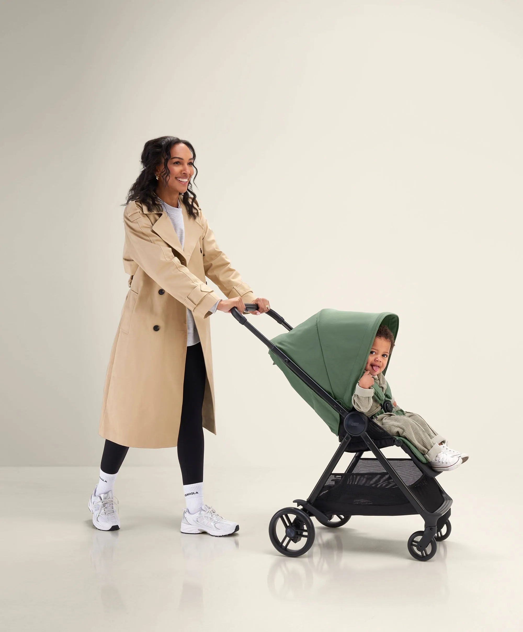 Libro Stroller Bundle with Footmuff  Bay Green